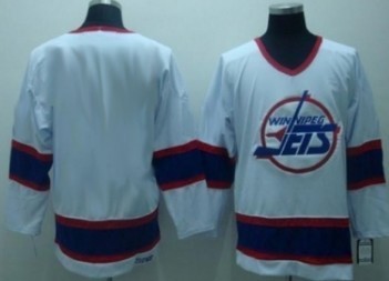 Winnipeg Jets Men’s Customized White CCM Jersey